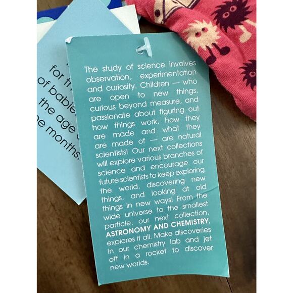 NWT Kickee Pants Red Ginger Alien Monsters Zipper Bamboo Long Sleeve Footie 0-3M - Picture 8 of 8